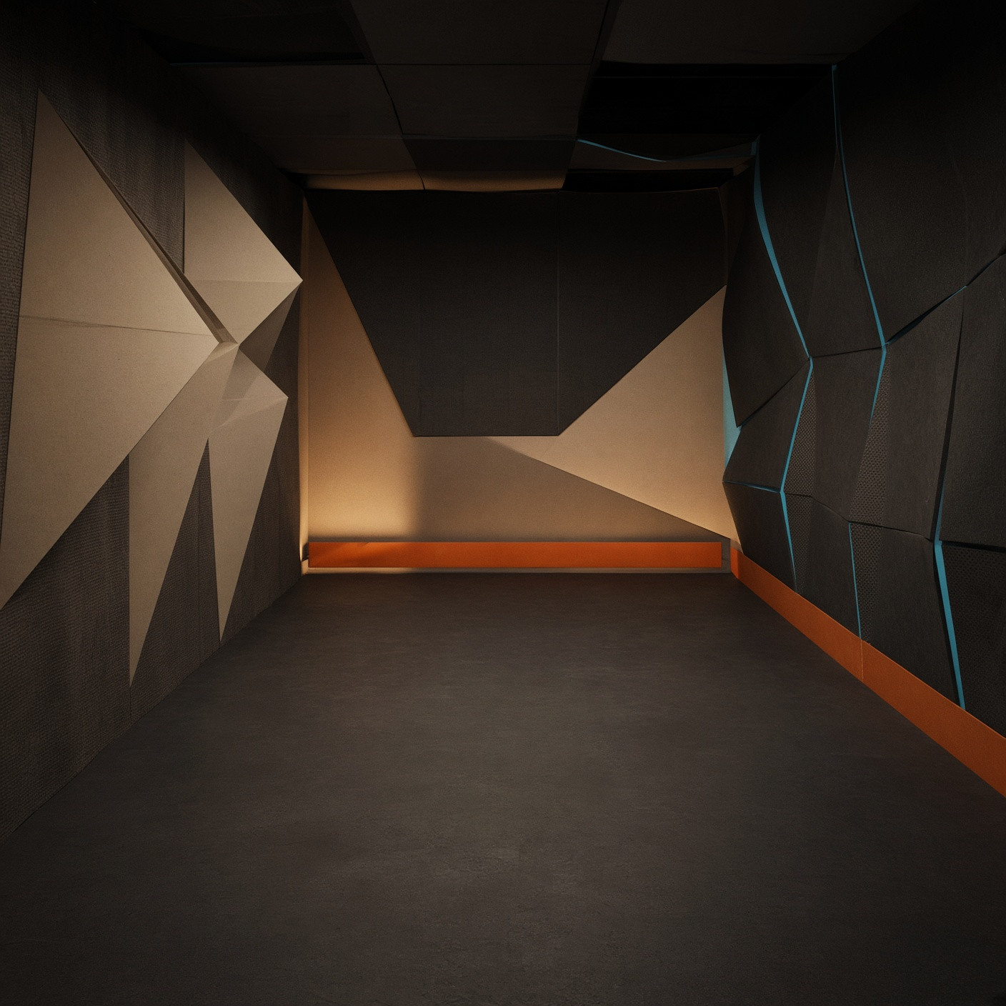 A communication route that ends inside the device boundary